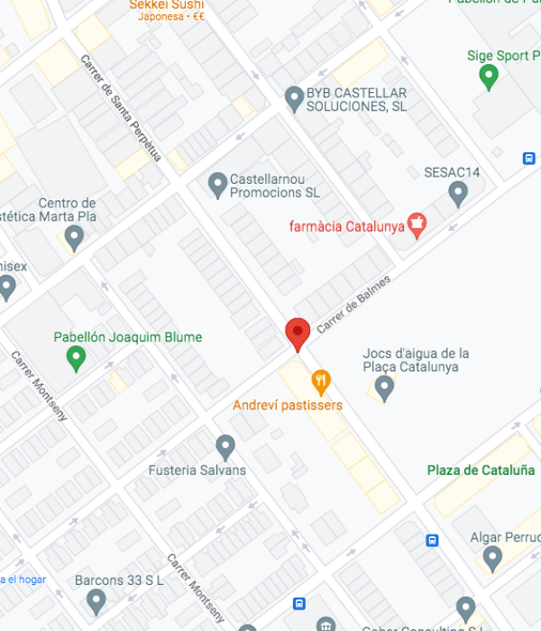 Google maps Nou castellar Castellar del Vallés